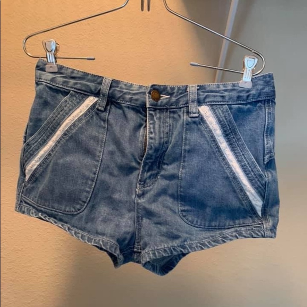 Free People Jean Shorts